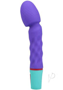 Mood Intense G Rechargeable Silicone G-Spot Wand Purple/Teal, a powerful massager designed for deep stimulation.