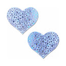 Pastease Crystal Sparkling Heart Pasties Silver featuring dazzling crystal detail and heart shape for a charming look.