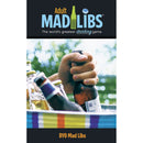 BYO Mad Libs Drinking Game Adult Party Book cover featuring hands gripping a beer amidst bottles.
