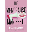 The Menopause Manifesto by Dr Jen Gunter Book cover featuring a megaphone and empowering message about women's health.