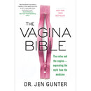 The Vagina Bible by Dr Jen Gunter Paperback Book cover featuring a pink zipper design.
