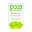 Good Clean Love BiopHresh Vaginal Homeopathic Suppository 10-Pack for vaginal health and balance.