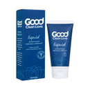 Good Clean Love Liquid Water-Based Personal Lubricant 1.69 Oz packaging with tube and box visible.
