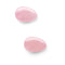 Le Wand Crystal Yoni Eggs Rose Quartz, set of two polished rose quartz yoni eggs for pelvic floor training.