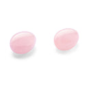 Le Wand Crystal Yoni Eggs Rose Quartz, natural rose quartz pelvic floor training set for enhancing sensual energy.