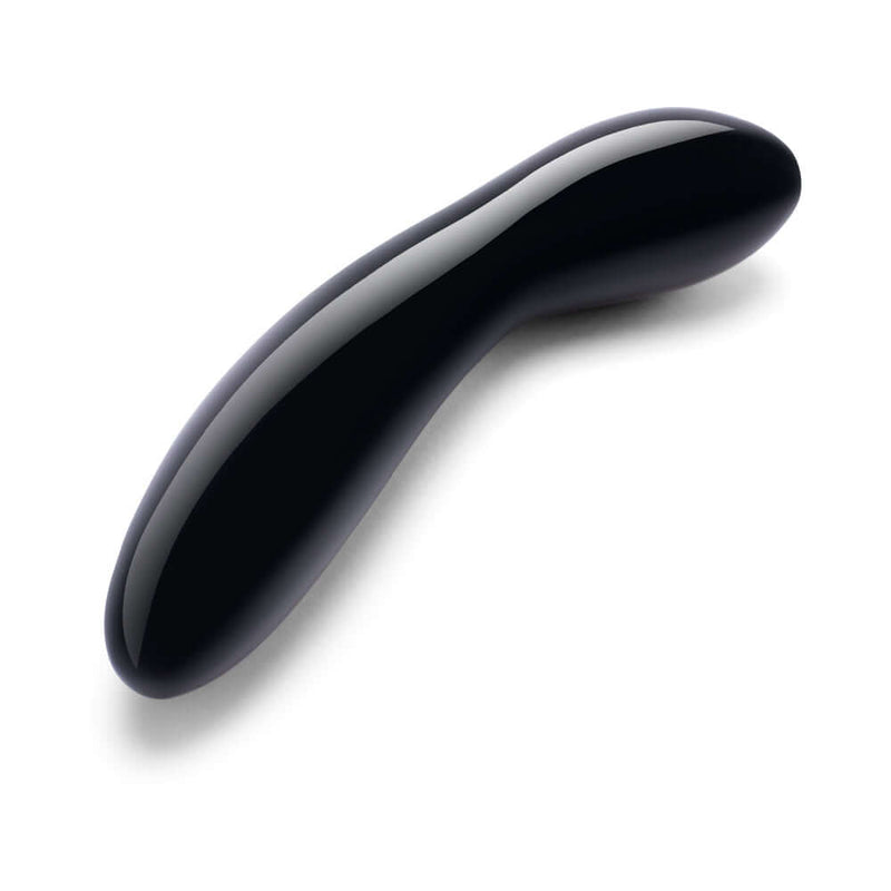 Le Wand Crystal G Wand Black Obsidian designed for deep G-spot stimulation and intimate pleasure.
