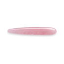 Le Wand Crystal Slim Wand Rose Quartz, a smooth, hand-sculpted rose quartz pleasure tool for self-love.