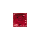 Glyde Slimfit Latex Condoms 36-Pack packaging featuring a lubricated condom design in a vibrant red color.