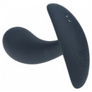 Levelz Vibrating Prostate Stimulator Anal Plug Small Black with ergonomic design for targeted stimulation.