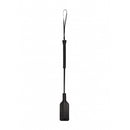 Ouch Heart Shaped Crop Large Black for playful impact play with heart shaped tip and sleek black finish.
