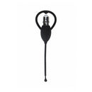 Urethral Sounding Vibrating Bullet Plug Black for intense stimulation and exploration of sensitive areas.
