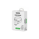 Kiiroo Keon Accessory Phone Holder packaging featuring a diagram and adaptable fit feature.