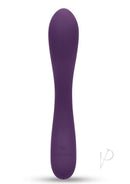 Bodywand 4Play Hit The Spot Rechargeable G-Vibe Purple shown in sleek design for precise stimulation.