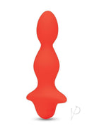 Bodywand 4Play Buzzy Beads Rechargeable Anal Beads Orange for pleasurable and comfortable experience.