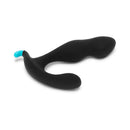 b-Vibe Rocker Rocking Weighted Prostate Plug Black showcasing the ergonomic shape and innovative design.