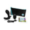 b-Vibe Expand Expanding and Vibrating Remote Control Plug Black with accessories and guide for anal play.