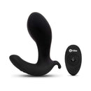b-Vibe Expand Expanding and Vibrating Remote Control Plug Black with remote controller