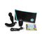 b-Vibe 360 Rotating and Vibrating Remote Control Plug Black with accessories and storage pouch.