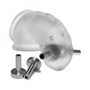 Oxballs Airlock Electro Air-lite Vented Chastity Clear Ice product image showcasing its soft, ventilated silicone design.