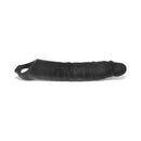 Oxballs Snake Deep-reacher Cocksheath Black Ice in black silicone showcasing tapered design and veiny texture.
