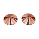 Coquette Pleasure Collection Pasties with polished round metal design for glamorous intimate looks.