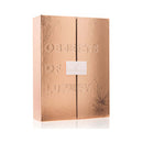 HighOnLove Objects of Luxury Gift Set elegant packaging in a rose gold box with embossed lettering.