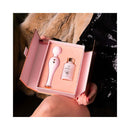 HighOnLove Objects of Luxury Gift Set featuring a silicone body wand and sensual massage oil in an elegant box.