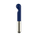 Love Not War Kama Head Vibrator Blue with an elegant silhouette for G-spot and clitoral pleasure.