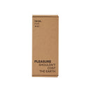 Love Not War Maya Bullet Vibrator Head Grey eco-friendly packaging with text promoting sustainability.