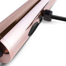 Close-up of the Rosy Gold Nouveau Wand Massager, showcasing its elegant design and control buttons.
