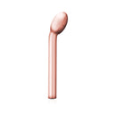 Rosy Gold Nouveau G-spot Vibrator with a gently curved head for precise stimulation.