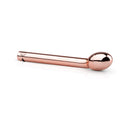 Rosy Gold Nouveau G-spot Vibrator featuring a sleek, curved design for targeted stimulation.