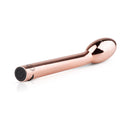 Rosy Gold Nouveau G-spot Vibrator with a sleek, curved design for targeted stimulation.