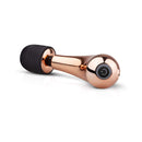 Rosy Gold Nouveau Mini Curve Massager with sleek design and ergonomic handle for relaxation and pleasure.