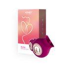 Honey Play Box Alvina Tongue Licking Vibrator Magenta with elegant design and packaging.