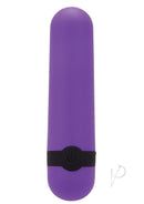 Bodywand Powerbolt Rechargeable Mini Bullet Purple provides compact pleasure with 10 vibration modes.