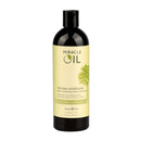 Earthly Body Miracle Oil Tea Tree Conditioner 16 Oz bottle with natural ingredients for silky, smooth hair.