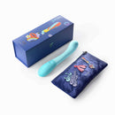 Biird Gii G-spot Vibrator Mint in packaging with a storage pouch for discreet pleasure.