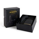 We-Vibe Golden Moments 2 Couples Vibrator Black in sleek black packaging with golden accents.