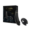 We-Vibe Golden Moments 2 Couples Vibrator Black limited edition packaging with two vibrators included.