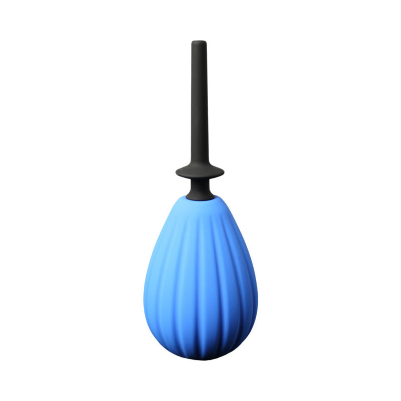 Aneros Prelude Enema Bulb Kit Special Edition Blue premium cleansing bulb for anal play.