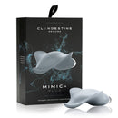 Clandestine Mimic Plus Massager Stealth Grey with sleek design and packaging showcasing its powerful features.