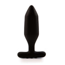 Je Joue Onyx Vibrating Butt Plug Black - luxurious anal vibrator for enhanced internal stimulation.