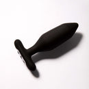 Je Joue Onyx Vibrating Butt Plug Black shown in sleek black design for enhanced anal pleasure.