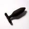 Je Joue Onyx Vibrating Butt Plug Black shown in sleek black design for enhanced anal pleasure.