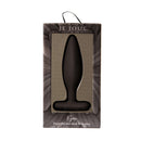 Je Joue Egon Vibrating Butt Plug Black in elegant packaging showcasing its sleek design and features.