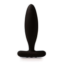 Je Joue Vesta Vibrating Butt Plug Black showcasing its smooth ergonomic design for anal stimulation.