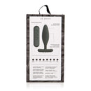 Packaging of Je Joue Vesta Vibrating Butt Plug Black with control features for enhanced comfort and play.