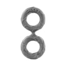 Shaft Model D Double C-Ring Grey Size 2 showcasing dual-ring structure for secure fit and stability.