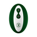 FemmeFunn Ossia Wearable Bullet Vibrator Dark Green with ergonomic design and wireless remote control.